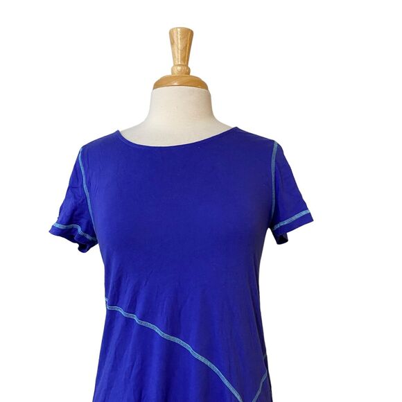 Soft Surroundings Women's Purple Boatneck Midi Dress Extra Small Style 2B843 - Picture 7 of 9